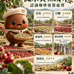 從果實到風味，認識咖啡的後製魔法